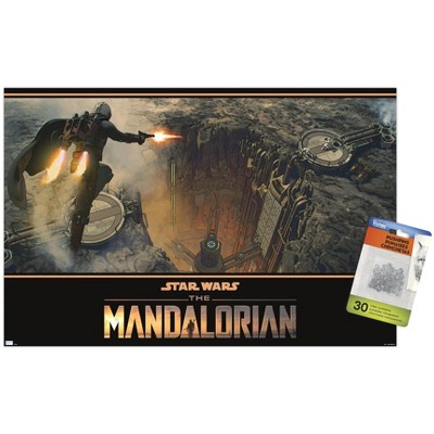 Trends International Star Wars: The Mandalorian Season 2 - Base Battle ...