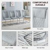 Lyngins Dining Room Side Chairs Set of 4/6/8,Modern Dining Chairs with Faux Leather Padded Seat and Metal Legs for Kitchen,Living Room,Office - 4 of 4