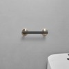 BWE Double Post Pivoting Wall Mounted Towel Bar Toilet Paper Holder - 2 of 4