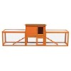LAOTIES Large Wooden Rabbit Hutch with Nesting Box,Removable Tray and Ladder,Indoor Outdoor Poultry Cage for Small Animals - 4 of 4