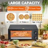 coucheta Electric Pizza Oven Indoor, Stainless Steel Baker With Timer, Countertop Pizza Maker Fits 12" Pizzas, for Kitchen, Commercial Use - 4 of 4