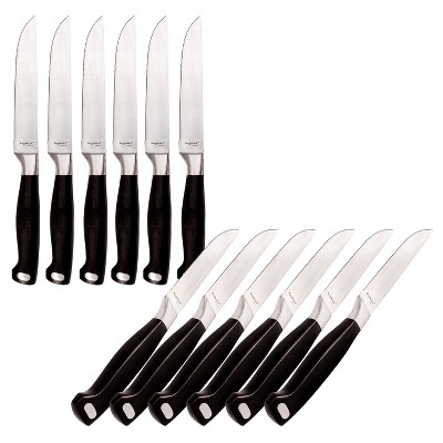 Berghoff Pakka Stainless Steel 12pc Steak Knife Set 4.75, Pakka Wood :  Target