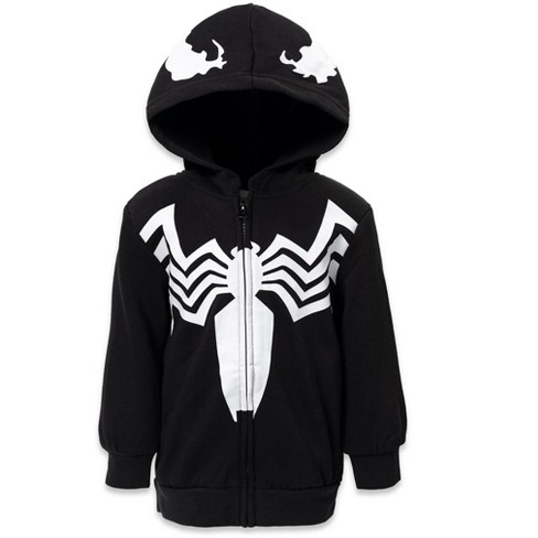 Venom zip up face hot sale hoodie