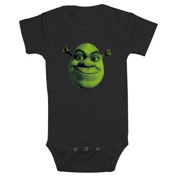 Infant's Shrek Green Head Onesie