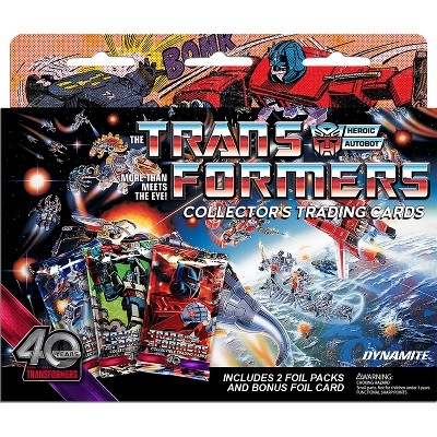 Dynamite Transformers Collectible Trading Cards: 40th Anniversary Hanger Box