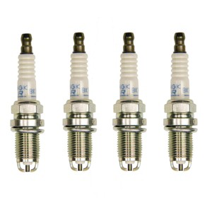 NGK 4 Pack of Genuine OEM (6962) Spark Plugs - BKR6E-4PK - 1 of 3