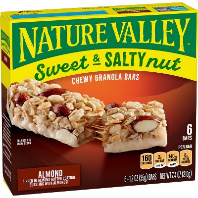 Nature Valley Sweet & Salty Nut Almond Granola Bars - 6ct