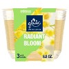 Glade 3 Wick Candles - Radiant Bloom - 6.8oz - 2 of 4
