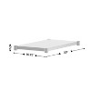 Flash Furniture Galvanized Under Shelf for Prep and Work Tables - Adjustable Lower Shelf for Stainless Steel Tables - 4 of 4