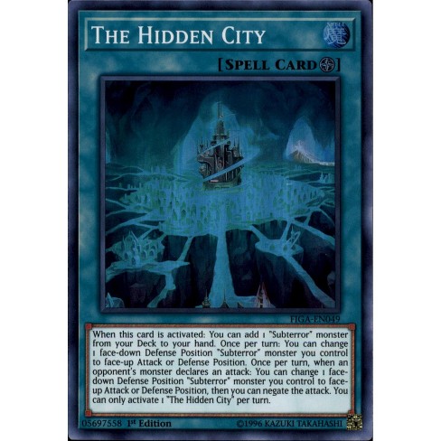 Yugioh Fists Of The Gadgets Super Rare The Hidden City Figa En049