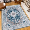 Gulches Vintage Bohemian Area Rug Ultra Soft Faux Cashmere, Machine Washable, Non Slip, Multi Style Appeal - 4 of 4