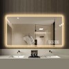 Ridstar 48 in. W x 32 in. H Clear Rectangular Bathroom Mirror with Led Lights - 3 of 4
