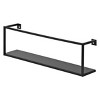 Floating Wall Shelf - Black - image 3 of 3