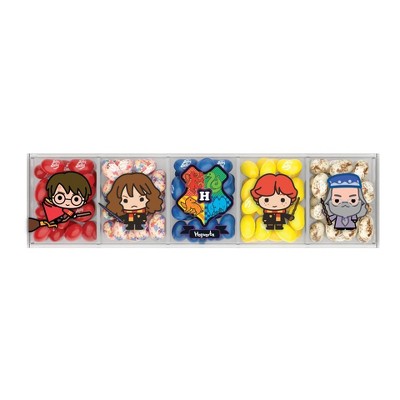 Jelly Belly Harry Potter Halloween 5 Flavor Clear Box Candy - 4oz