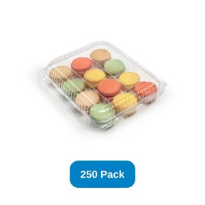 Good Natured Products 12-- Pack 1.75" Macaron & Treat - Package Compostable - Case of 250 - 1 of 3