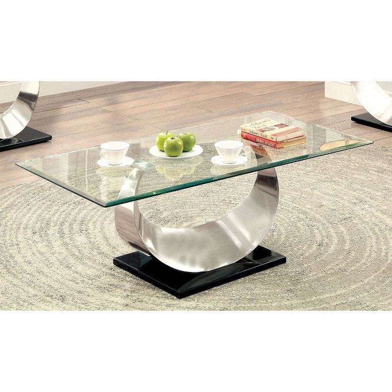 Juliana Coffee Table Silver/Black - HOMES: Inside + Out, 5 of 6