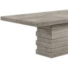 Acme Furniture Faustine Salvaged Dining Table Light Oak Finish - 3 of 4