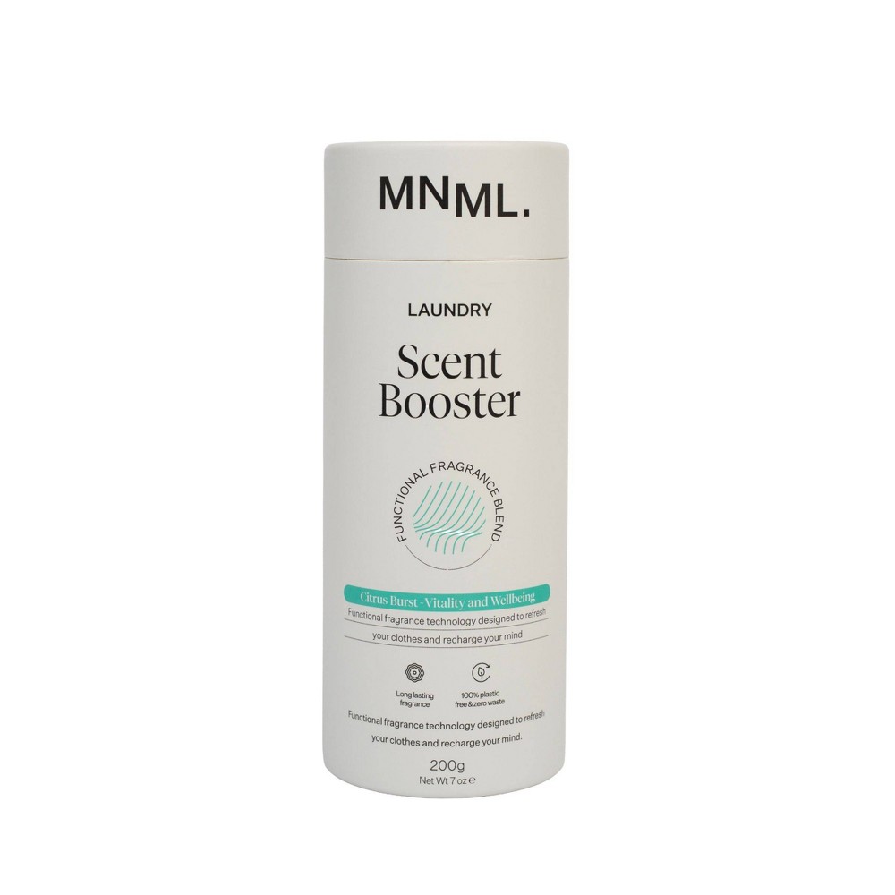 MNML Citrus Burst Scent Boosters - 7oz: Canister, Sensitive Formula, Phthalate-Free, Concentrated Beads