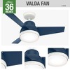 36" Valda Ceiling Fan with Remote - Hunter - 3 of 4