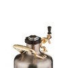 GrowlerWerks uKeg 128oz Pressurized Growler Mini Keg with Sightglass and Tap | Portable Insulated Stainless Steel For Carbonated Beverages - 3 of 4