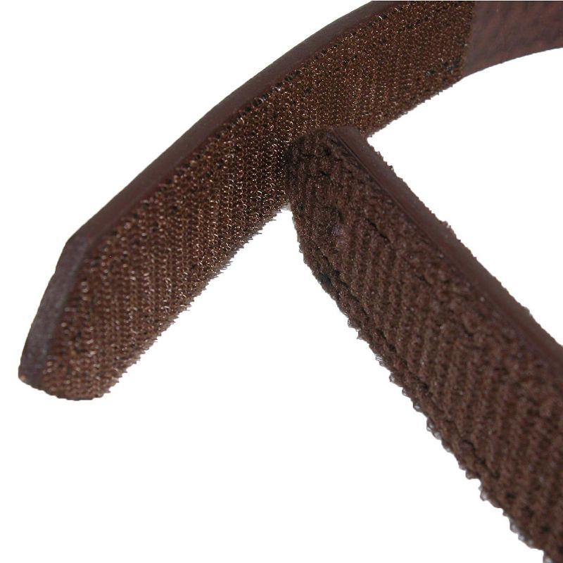 Boston Leather Men's Basketweave Mechanics Belt with Hook and Loop Closure, 3 of 4