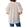Women's Fancy Me Floral Button Down Shirt - BiBi - 3 of 4