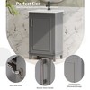 ALEXOUN 20" Bathroom Vanity with Ceramic Sink, Small Bathroom Sink Cabinet with 1 Soft-Close Door, Single Ample Storage Sink Bathroom Vanity - 3 of 4