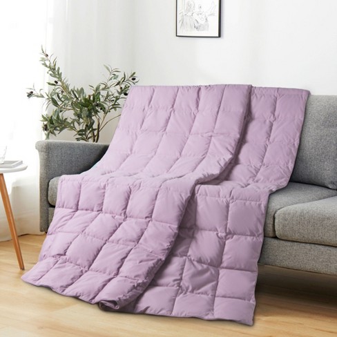 Pink and discount purple throw blanket