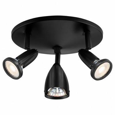 Access Lighting Cobra 3 - Light Flush Mount in  Black