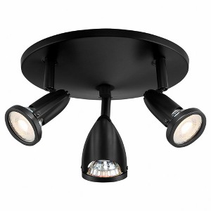 Access Lighting Cobra 3 - Light Flush Mount in  Black - 1 of 4