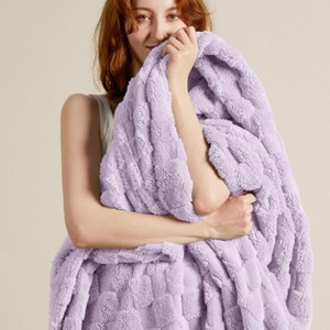 Bedsure | Cute Soft Cozy Checkered Throw Blanket for Couch - 1 of 4
