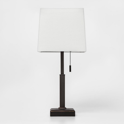 Square Stick With Outlet Table Lamps Threshold Target