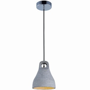 Maxim Lighting Crete 1 - Light Pendant in  Polished Chrome - 1 of 3