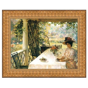 Design Toscano On the Porch, 1908: Canvas Replica Painting: Large - 1 of 4