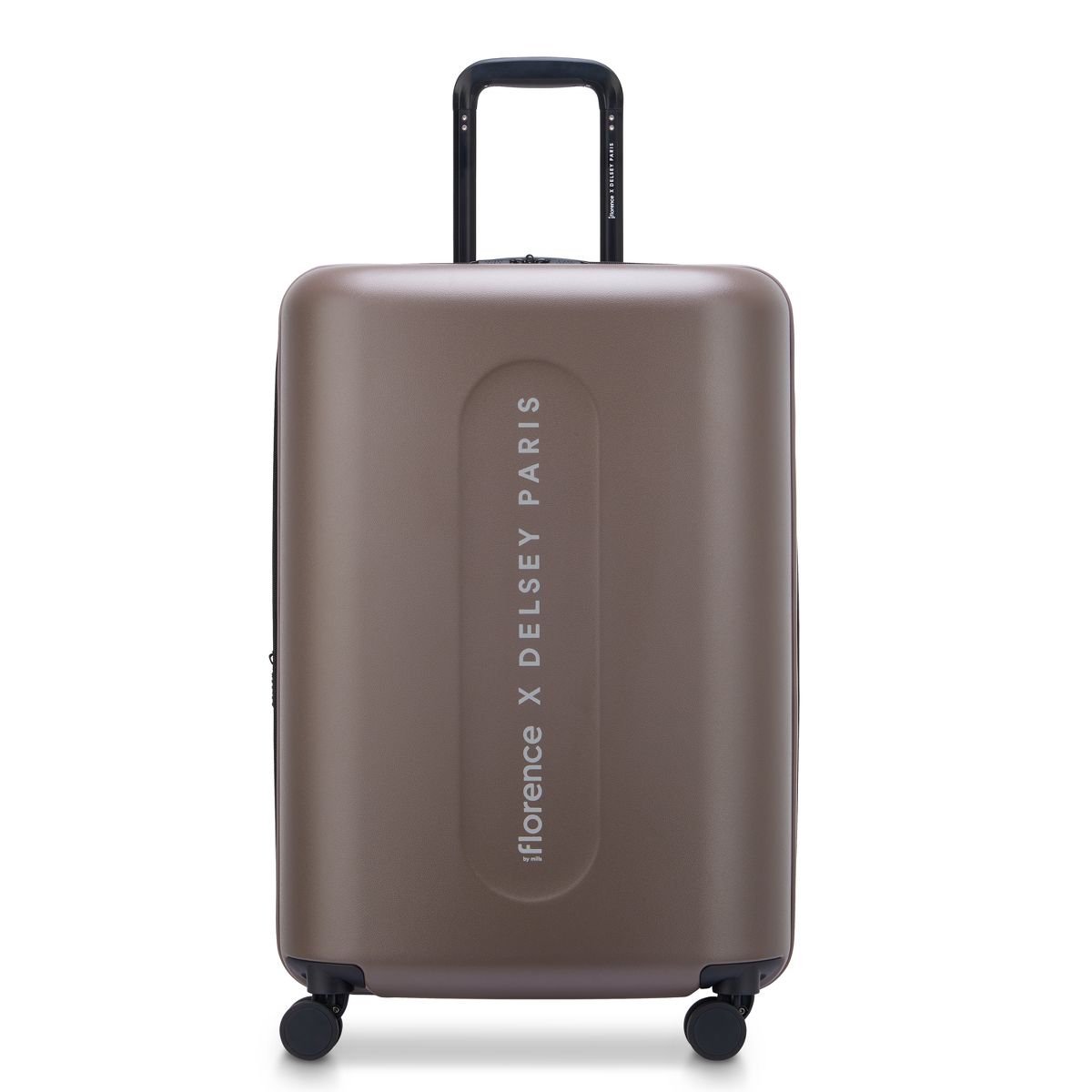 Florence by mills x DELSEY PARIS Medium Checked Catch Flights Expandable 24" Hardside Spinner Suitcase