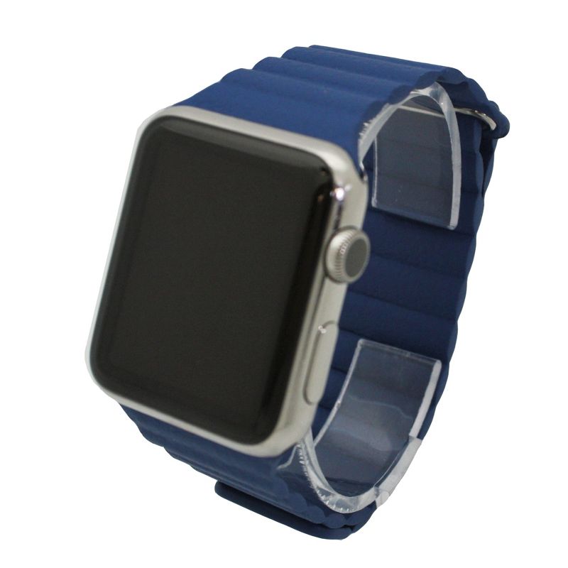 Olivia Pratt Unisex Magnetic Leather Apple Watch Band, 4 of 7