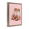 Stupell Industries Floral Pink Cowgirl Boots, 17" x 21" - 3 of 4