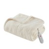 NicBex 50x60" Throw Blanket,Heated Blanket with 5 Heat Settings,Soft Bed Blanket for Bedroom - 2 of 4