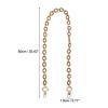 Unique Bargains Trendy Handbag Strap Coffee Color White 1 Pc - 2 of 4