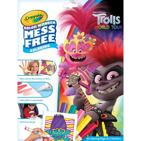 trolls world tour trolls 2 coloring pages  coloring and drawing