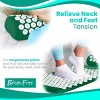 Sorbus 51 Inch Acupressure Mat, Pillow & Carry Bag Set - Helps with Stress, Back & Neck Pain - Great for Muscle Relaxation, Sciatica, & Meditation - 4 of 4