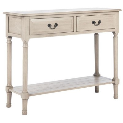 Primrose Greige 40'' Wood Console Table with Storage