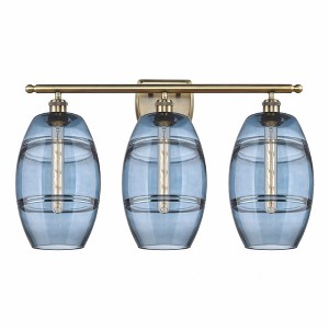 Vaz - 3 Light Bath Vanity In Industrial Style-10.88 Inches Tall and 28 Inches Wide - 1 of 1