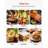 VEVOR Commercial Panini Grill, 1800W Electric Sandwich Panini Maker, Stainless Steel Sandwichs Press Grill, 8.8x9 in Flat Enamel Plate, Silver - 3 of 4
