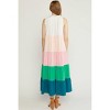 Women's Colorblock Maxi Dress - entro - 3 of 4