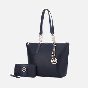MKF Collection Ximena Women’s Tote Bag with matching Wristlet Wallet by Mia K - 1 of 3