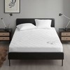 NicBex Microfiber Quilted White Heated Mattress Pad for Keeping Warm,ETL Certified Safe Bed Mattress in a Box - 2 of 4