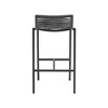Meridian Furniture,Maldives Rope Fabric Outdoor Patio Barstool, Set of 2 - 2 of 4