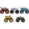 Hot Wheels Monster Trucks Crash Crew, 5-Pack of 1:64 Scale Toy Trucks - 2 of 4