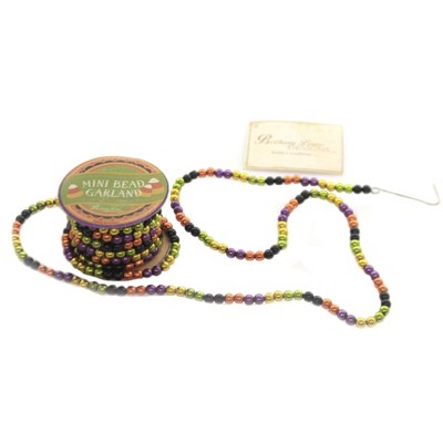 BETHANY LOWE 72.0 Inch Happy Halloween Bead Garland Mini Decoration Tree Garlands